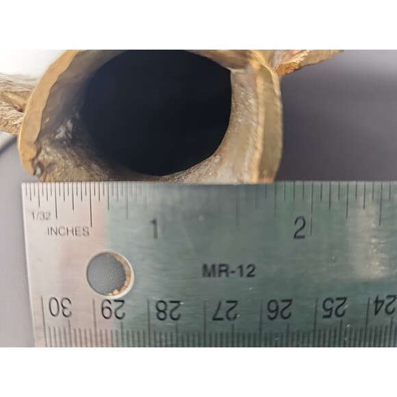 Tibetan Buddhist Tara Indian Brass Goddess Head - Picture 10 of 16